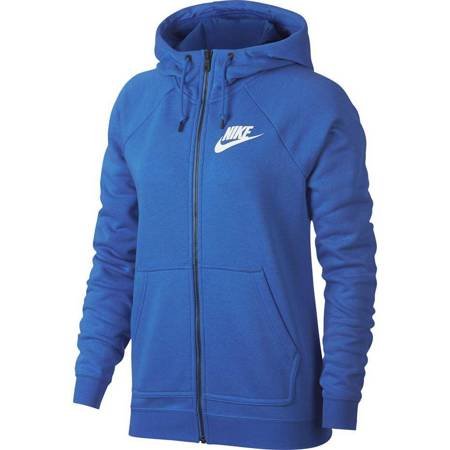 Bluza damska Nike W Rally Hoodie FZ niebieska 930909 403