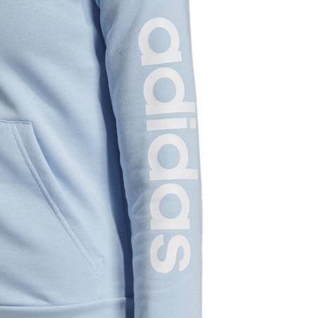 Bluza damska adidas W Essentials Linear FZ HD jasno niebieska EI0662