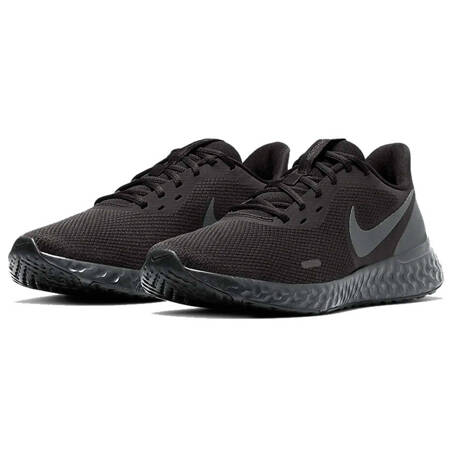 Buty do biegania męskie Nike Revolution 5 czarne BQ3204 001