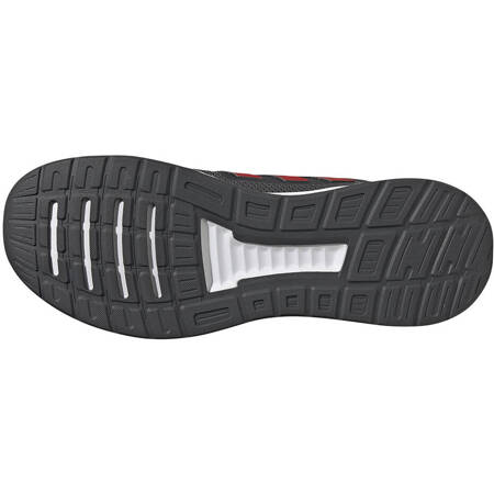 Buty męskie adidas Runfalcon szaro-czerwone EG8602