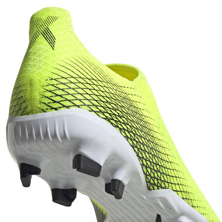 Buty piłkarskie adidas X Ghosted.3 LL FG żółto-czarne FW6969