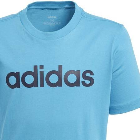 Koszulka adidas Essentials Linear Tee niebieska JR DV1814