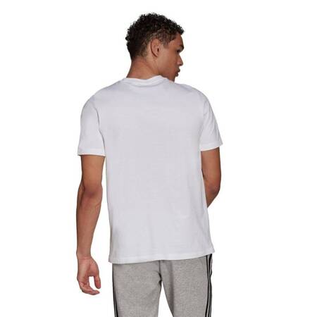 Koszulka męska adidas Essentials biała H12173