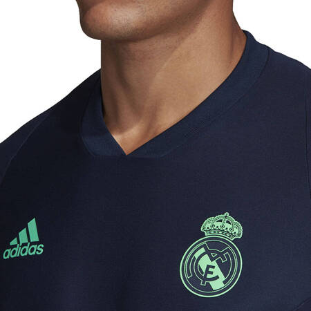 Koszulka męska adidas Real Madrid EU Training Jersey granatowa DX7825