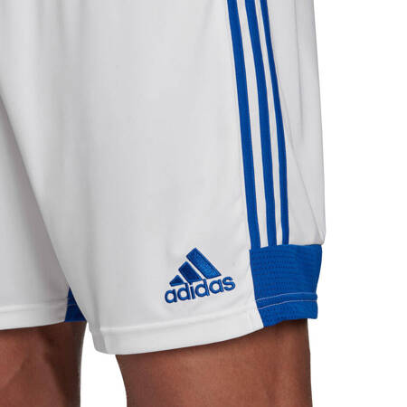Spodenki męskie adidas Tastigo 19 Shorts biało-niebieskie FL7789