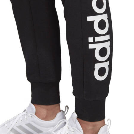 Spodnie damskie adidas W Essentials Linear Pant czarne DP2399
