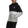 Bluza męska adidas Essentials Fleece szaro-czarna GV5244