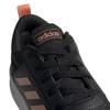 Buty dla dzieci adidas Tensaur K czarno-koralowe EF1083