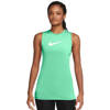 Koszulka damska Nike NP Tank Essential Open Bck GX zielona DA2238 342
