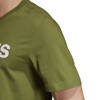 Koszulka męska adidas Essentials Linear Tee zielona EI9823