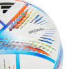 Piłka nożna adidas Al Rihla Competition biało-niebiesko-pomarańczowa H57792